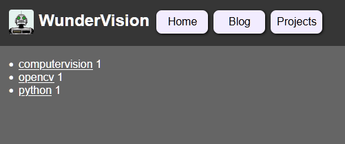 Basic Tag List