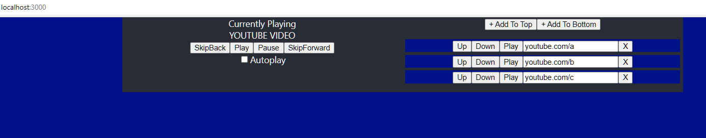Initial Layout