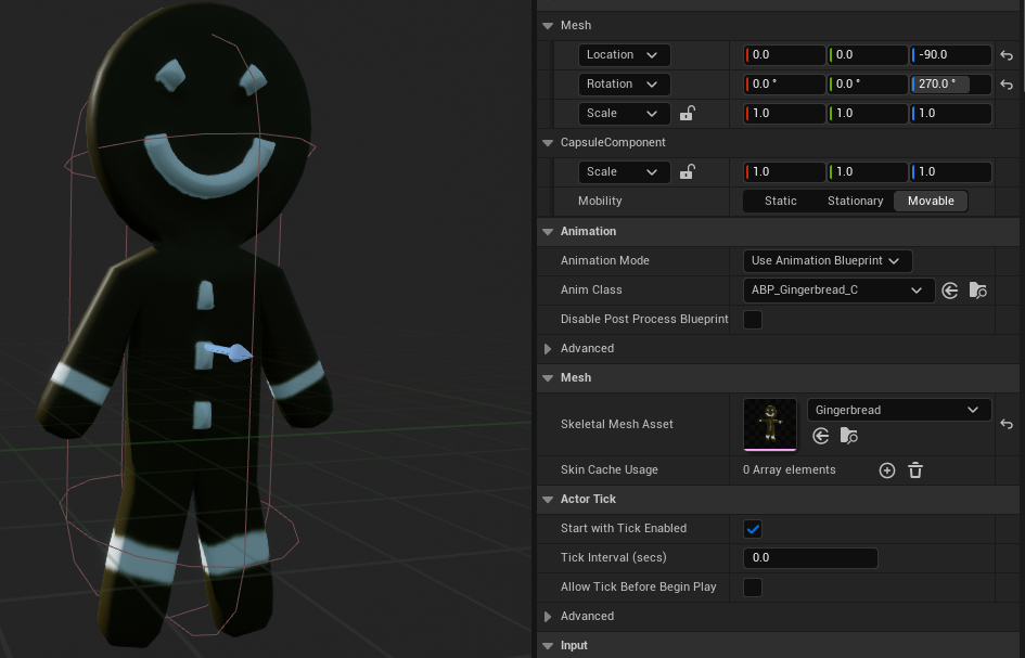 Gingerbread Character