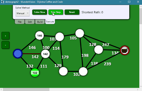 WunderVision - WPF Dijkstra's Algorithm Part 1
